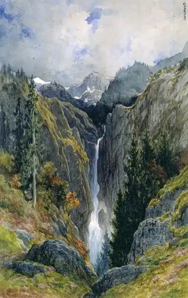 Waterfall at the Mouth of Hell by Gustave Doré