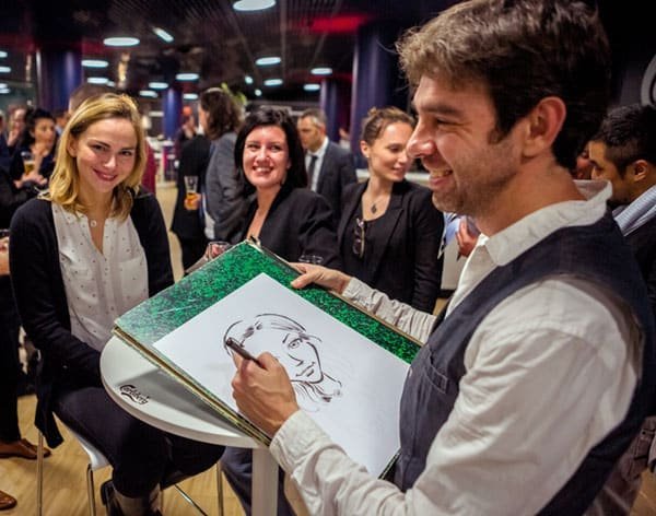 Sébastien Rieu, artista de caricaturas