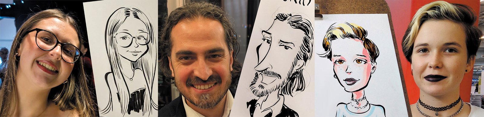Ejemplos de caricaturas de Sébastien Rieu