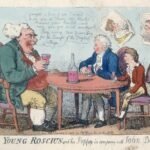 Young Roscius and Don John on the theatrical Pegasus (1809). A satire against the celebrity phenomenon and excessive enthusiasm for child actor William Betty.