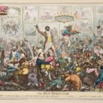 The New Union Club (1819). A famously racist caricature targeting the abolitionist movement.